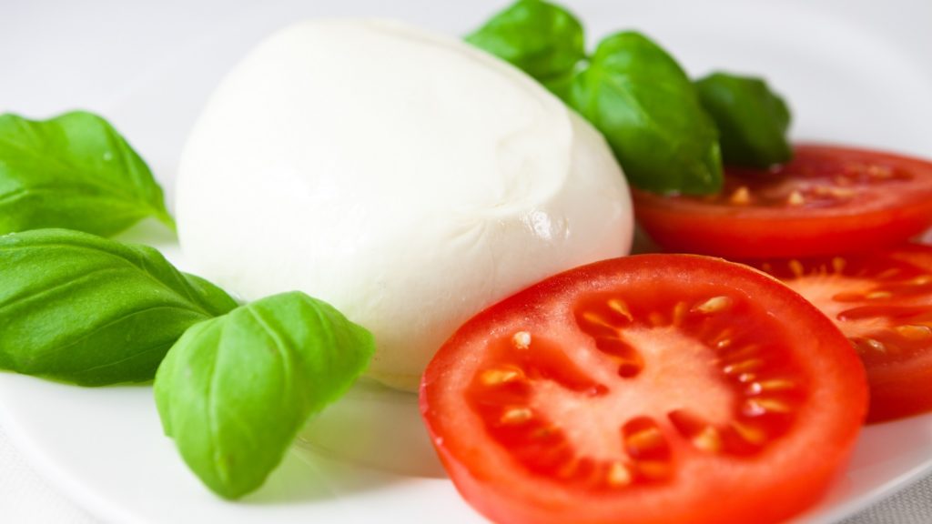 Pomodoro e mozzarella