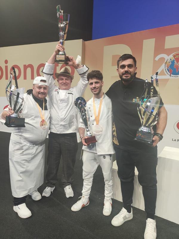 Premiati alCampionato mondiale di pizza: i Matarazzo