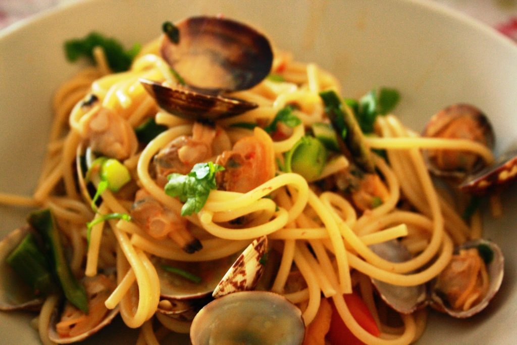Pranzo di lavoro a Brescia: piatto di pasta del menu pranzo di Manuno a Poncarale